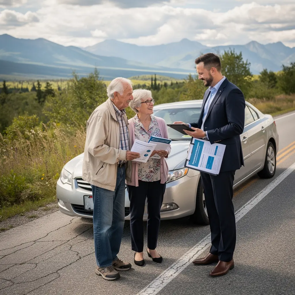Grafika przedstawiająca różne rodzaje ubezpieczeń samochodowych, w tym ubezpieczenie od kolizji i pełne ubezpieczenie.